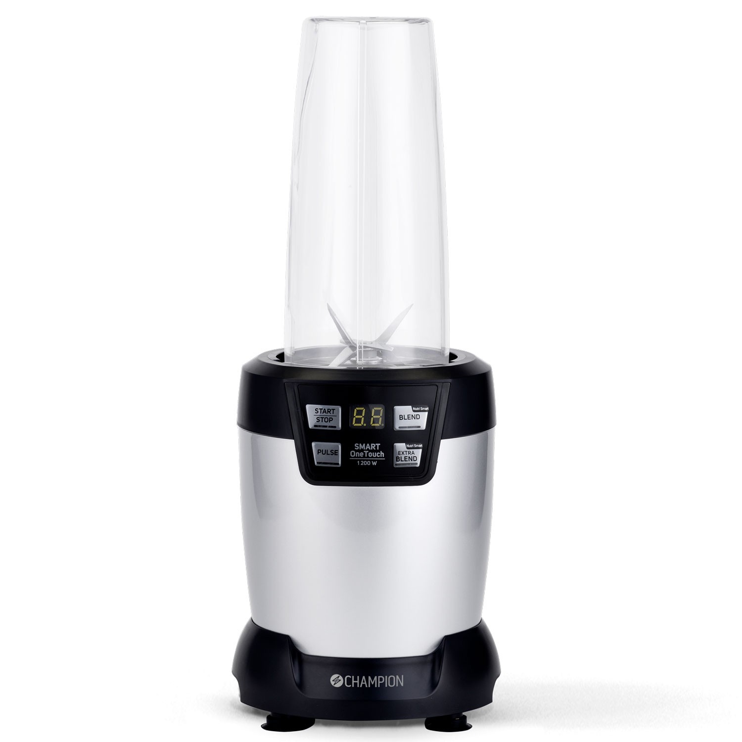 Nutrition Blender Champion Pro Digital 1200W NB500 Svart/Silver