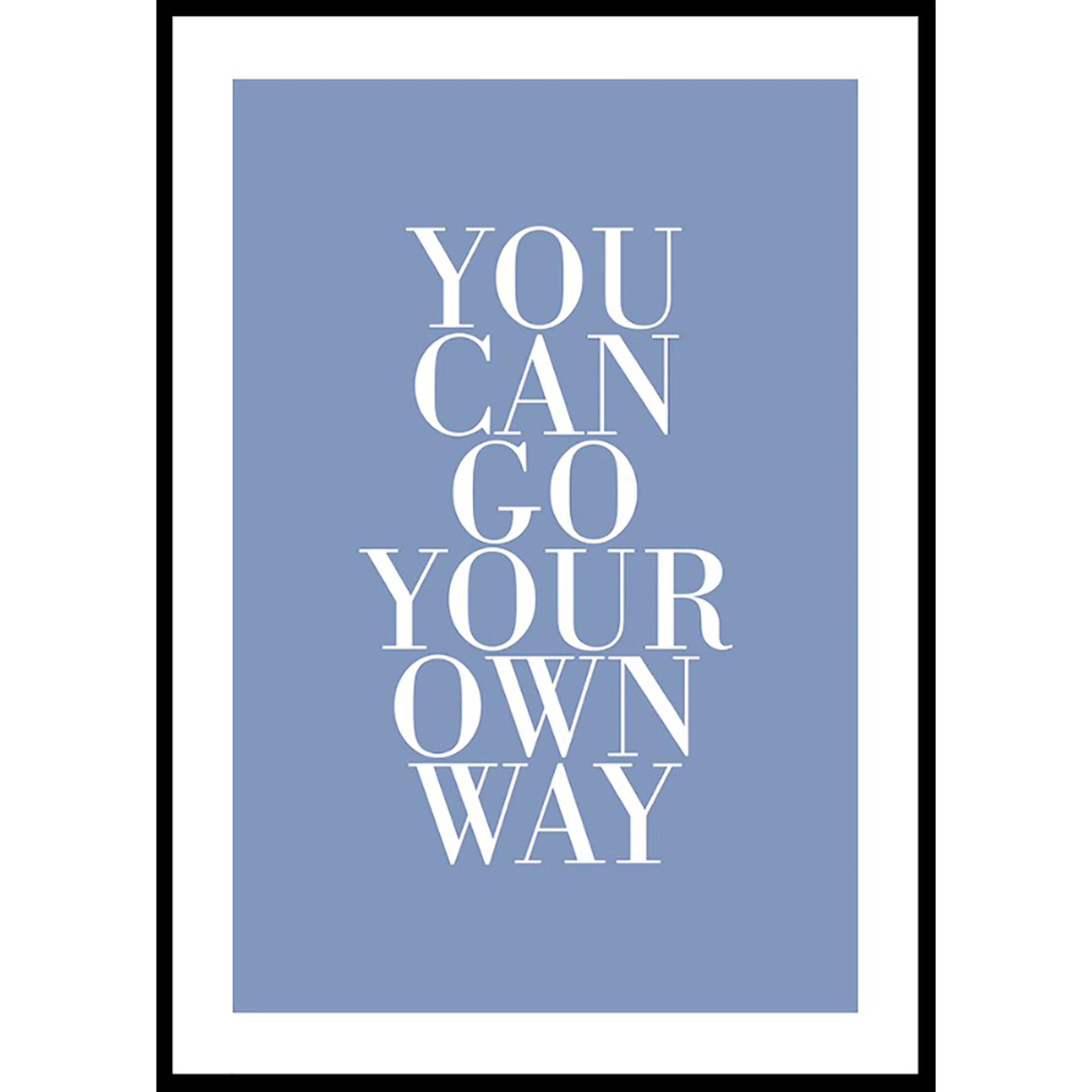 Poster Gallerix Your Own Way