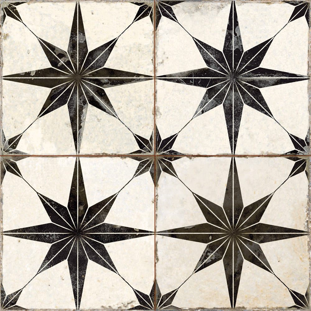 Klinker Tenfors Peronda FS Star Black LT 45x45 cm
