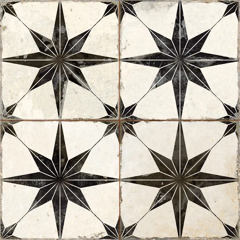 Klinker Tenfors Peronda FS Star Black LT 45x45 cm