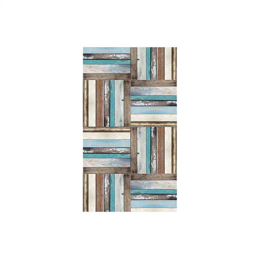 Fototapet Arkiio Wooden weave of colors 50x1000 cm