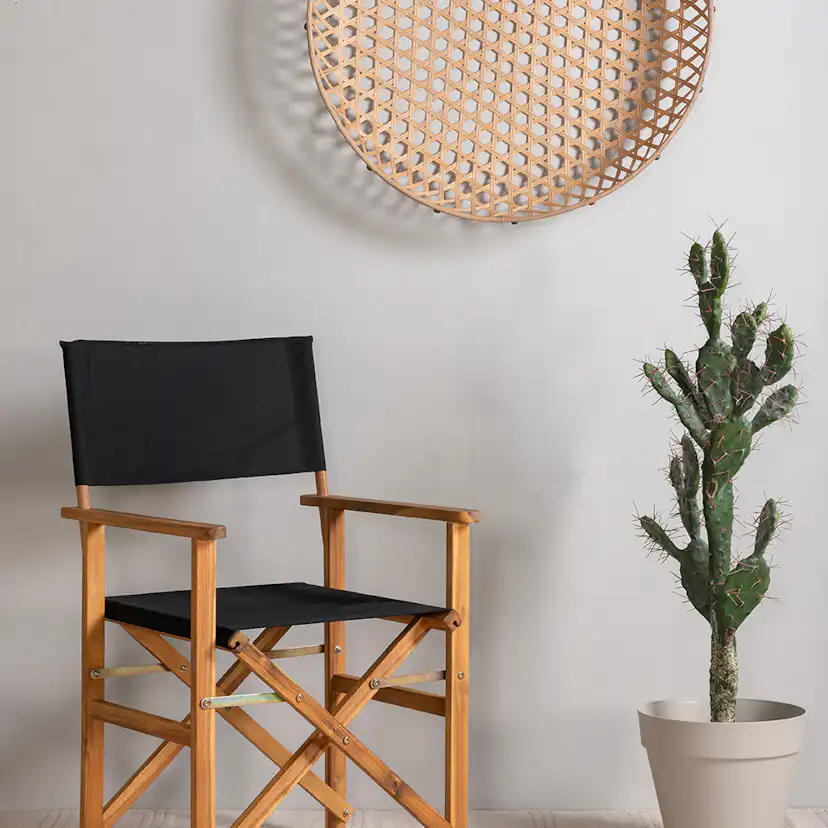 Trädgårdsstol Venture Home Molda Akacia Trästol 2-pack för Utomhusbruk