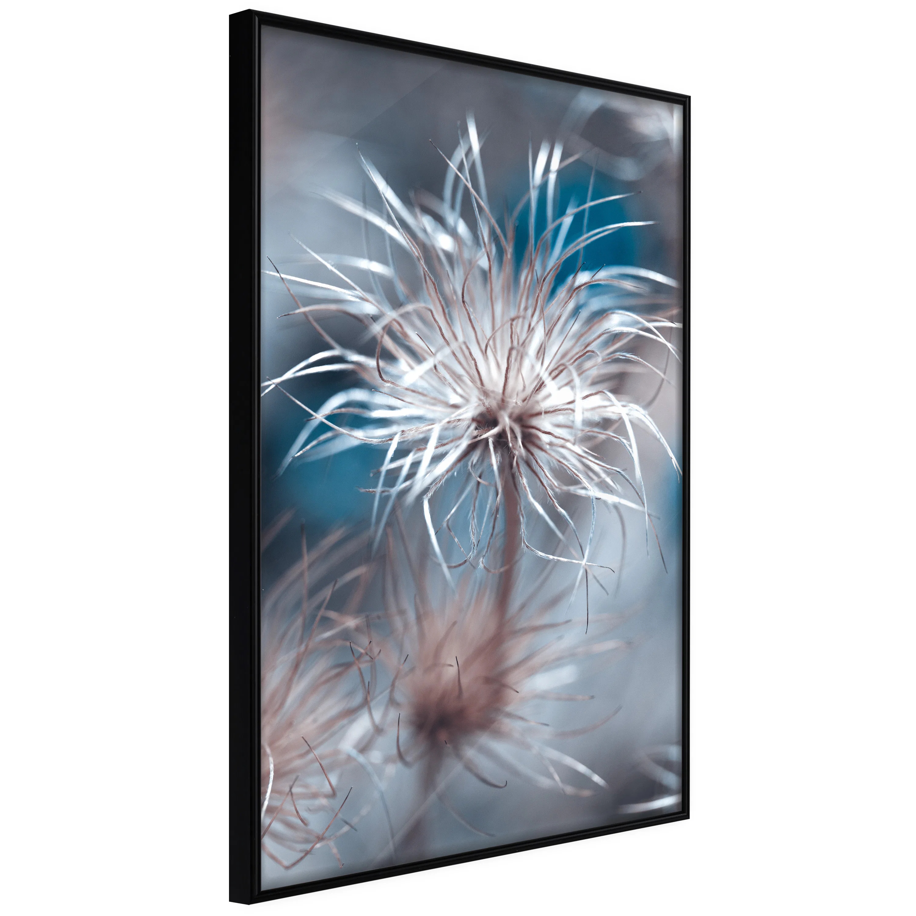 Poster Artgeist Affisch Plant in Blues