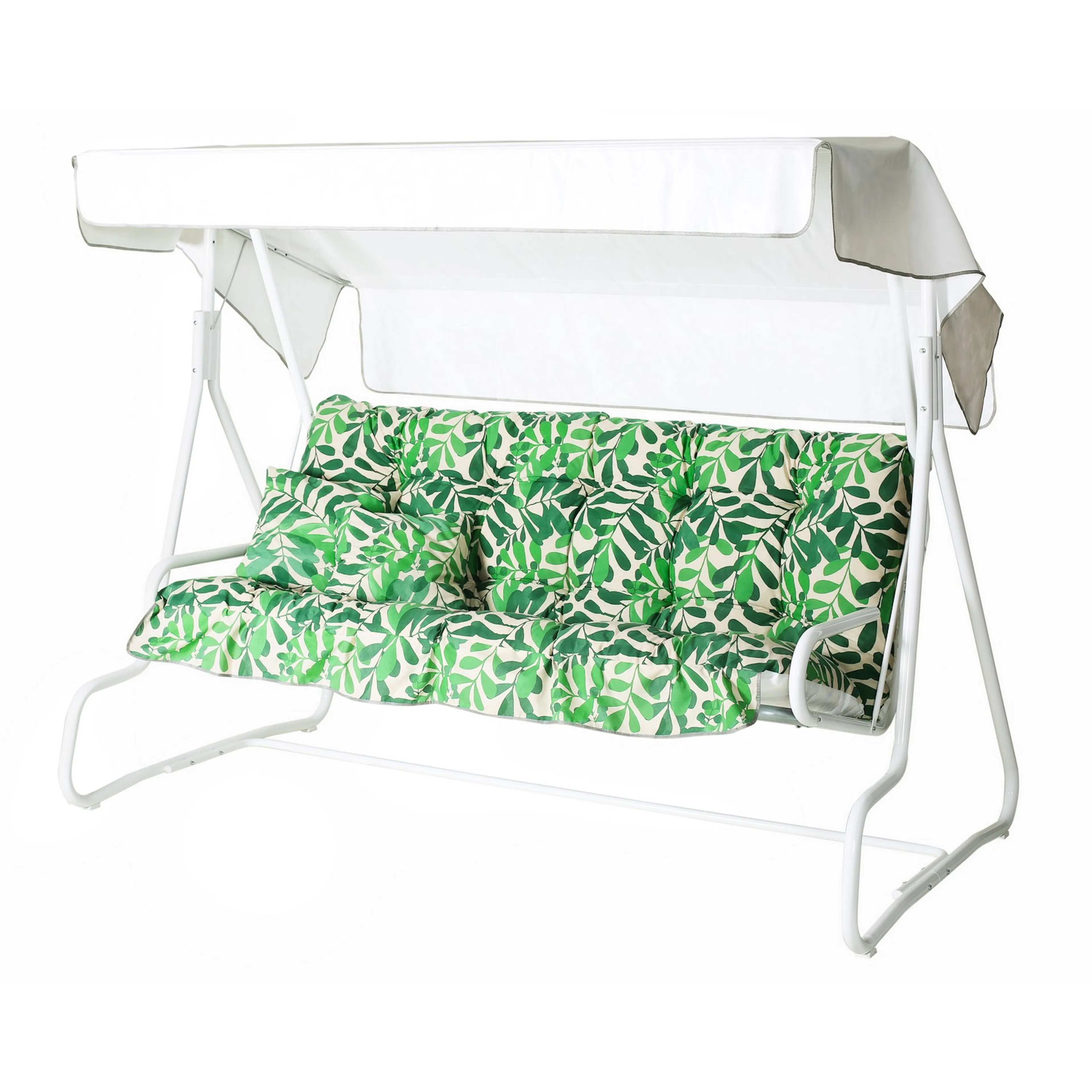 De Luxe 3-p hammock, 72B Grön/Vit