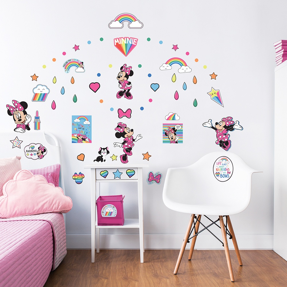 Väggdekor Walltastic Disney Mimmi Wall