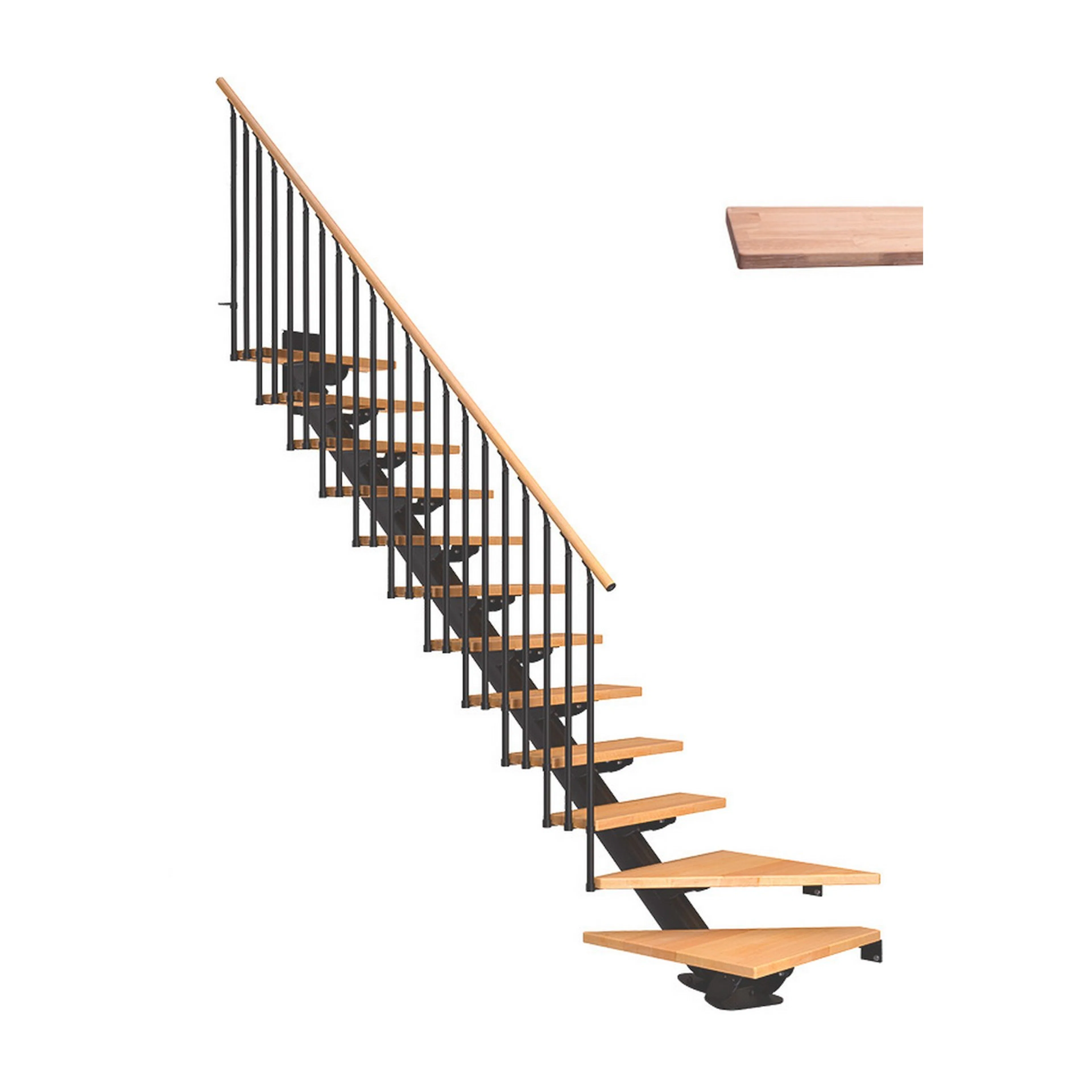 SYDNEY ek vit-oljad 1/4 antracit CLASSICIII 11T 75W Antracit, Bredd: 750 mm, Max Takhöjd: 2220-2700 mm