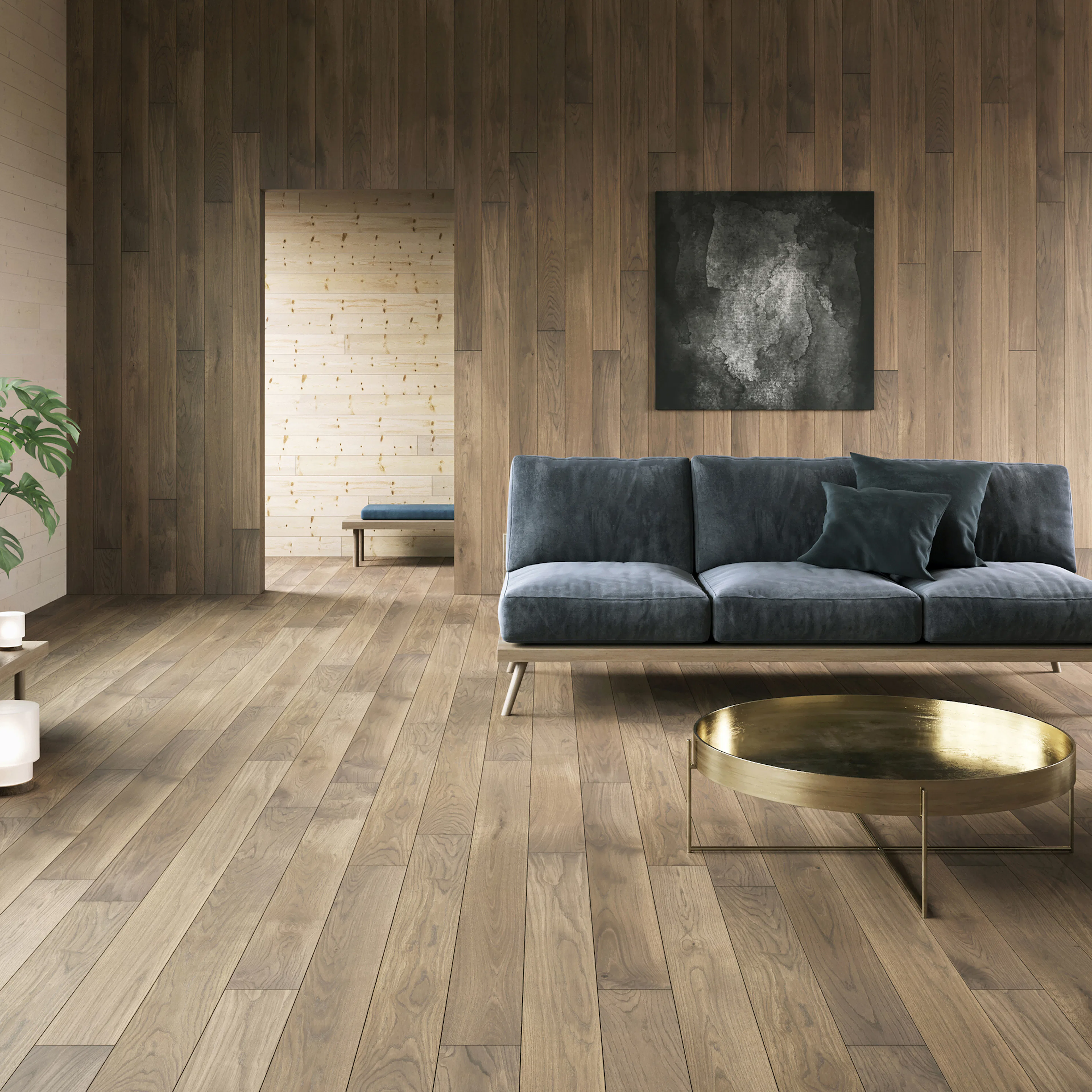 EK Modern Brun 20x140 Rustik Bredd: 137 mm