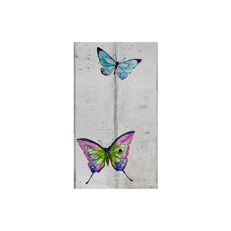 Fototapet Arkiio Butterflies and Concrete 50x1000 cm