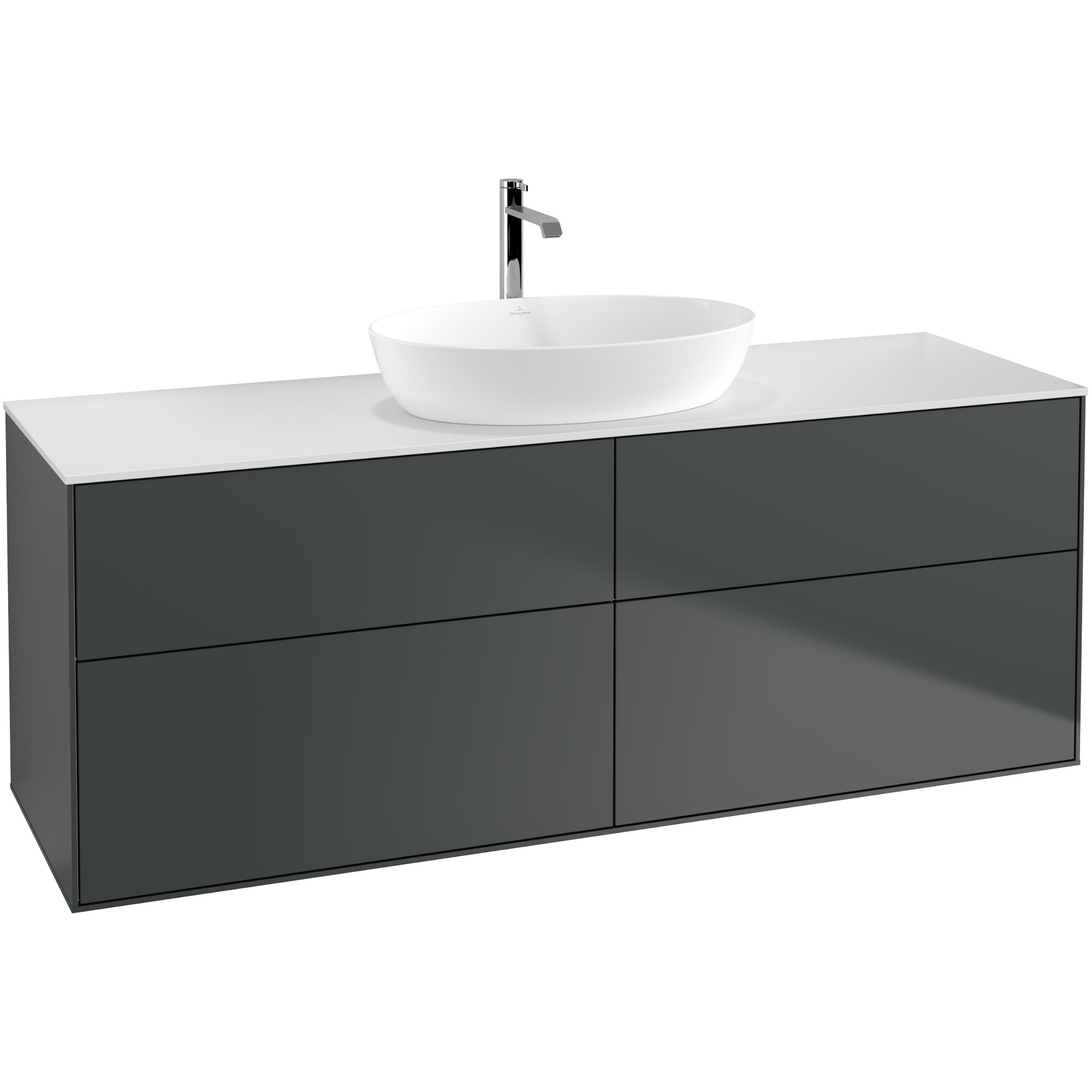 Tvättställsskåp Villeroy & Boch Finion med 4 Lådor och Bänkskiva för Fristående Tvättställ från Artis & Collaro