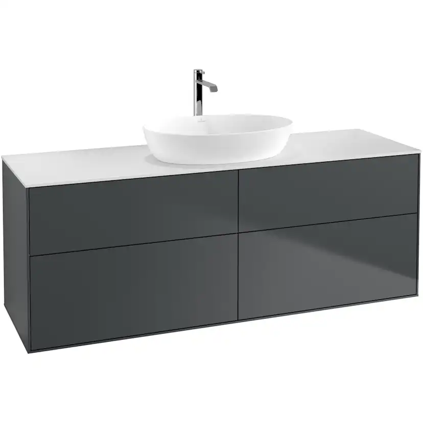 Tvättställsskåp Villeroy & Boch Finion med 4 Lådor och Bänkskiva för Fristående Tvättställ från Artis & Collaro