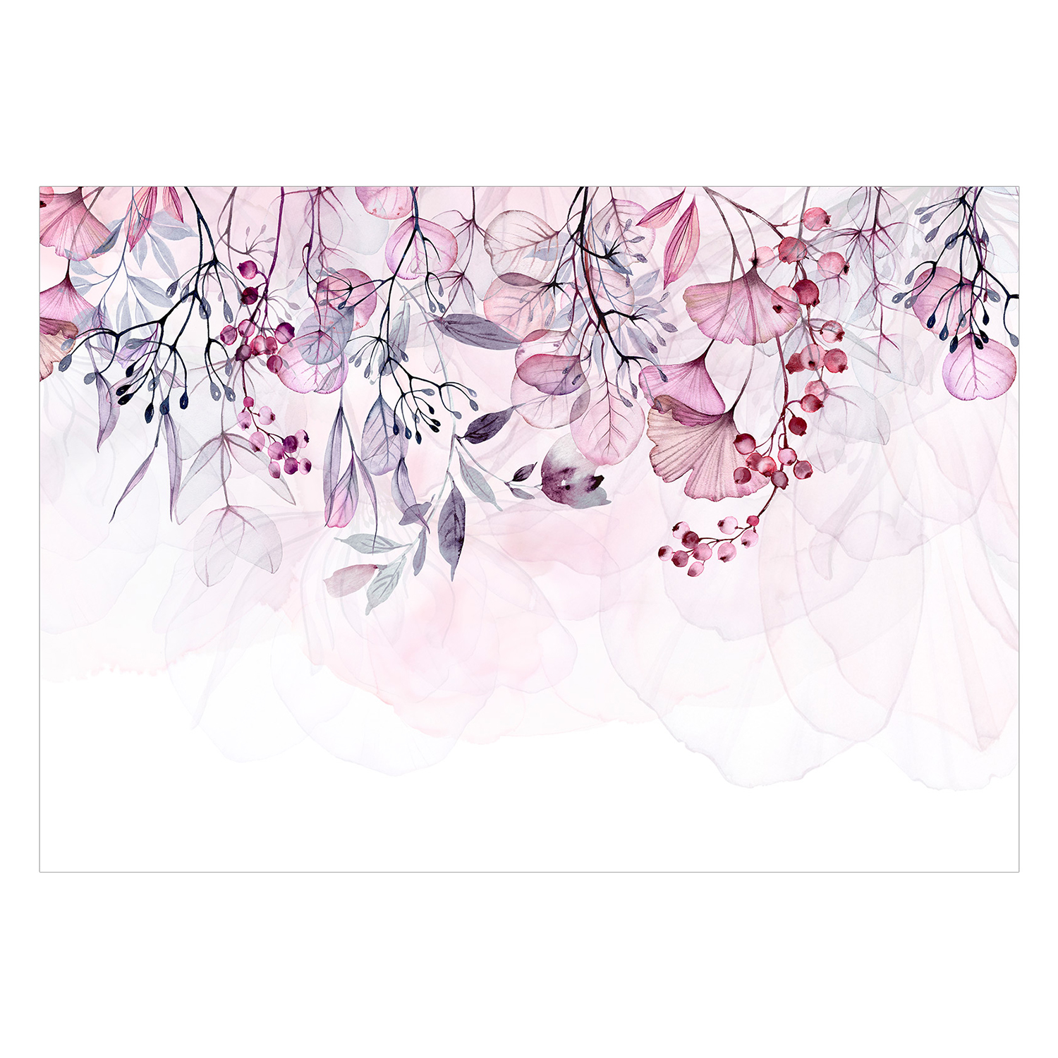 Fototapet Arkiio Foggy Nature Arkiio Pink