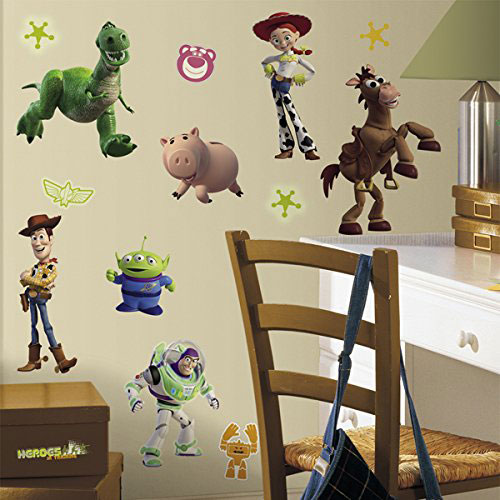 Väggdekor RoomMates Kids Toy Story Självlysande