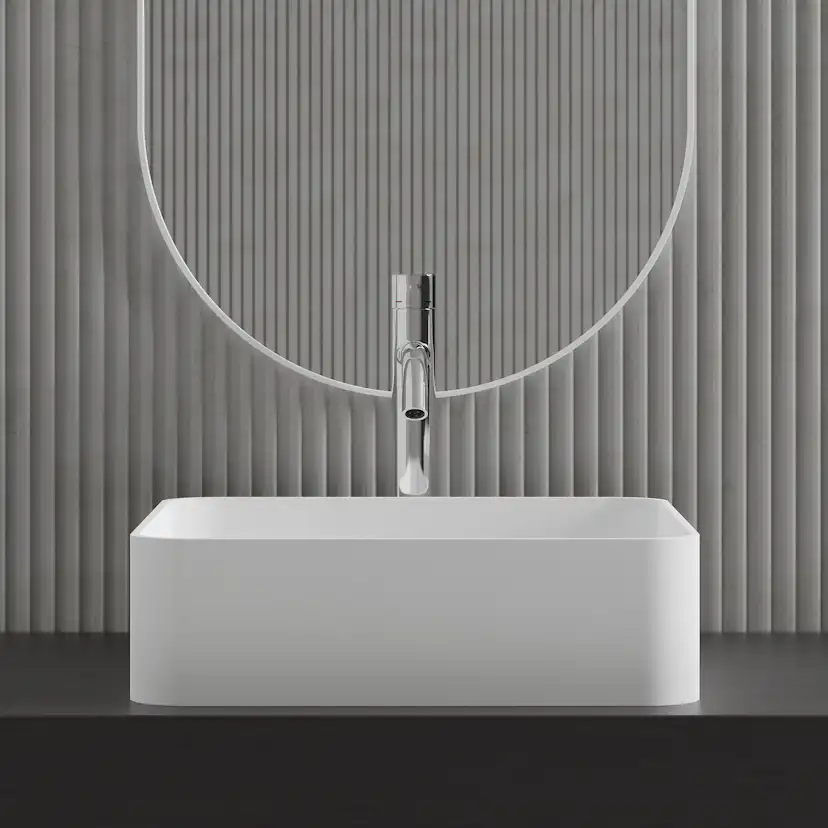 Tvättställsblandare Scandtap Steel Voyage High
