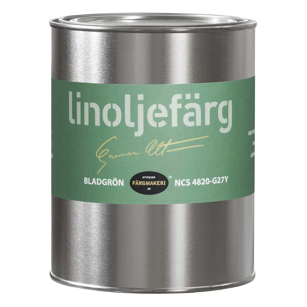 Linoljefärg Ottosson Bladgrön