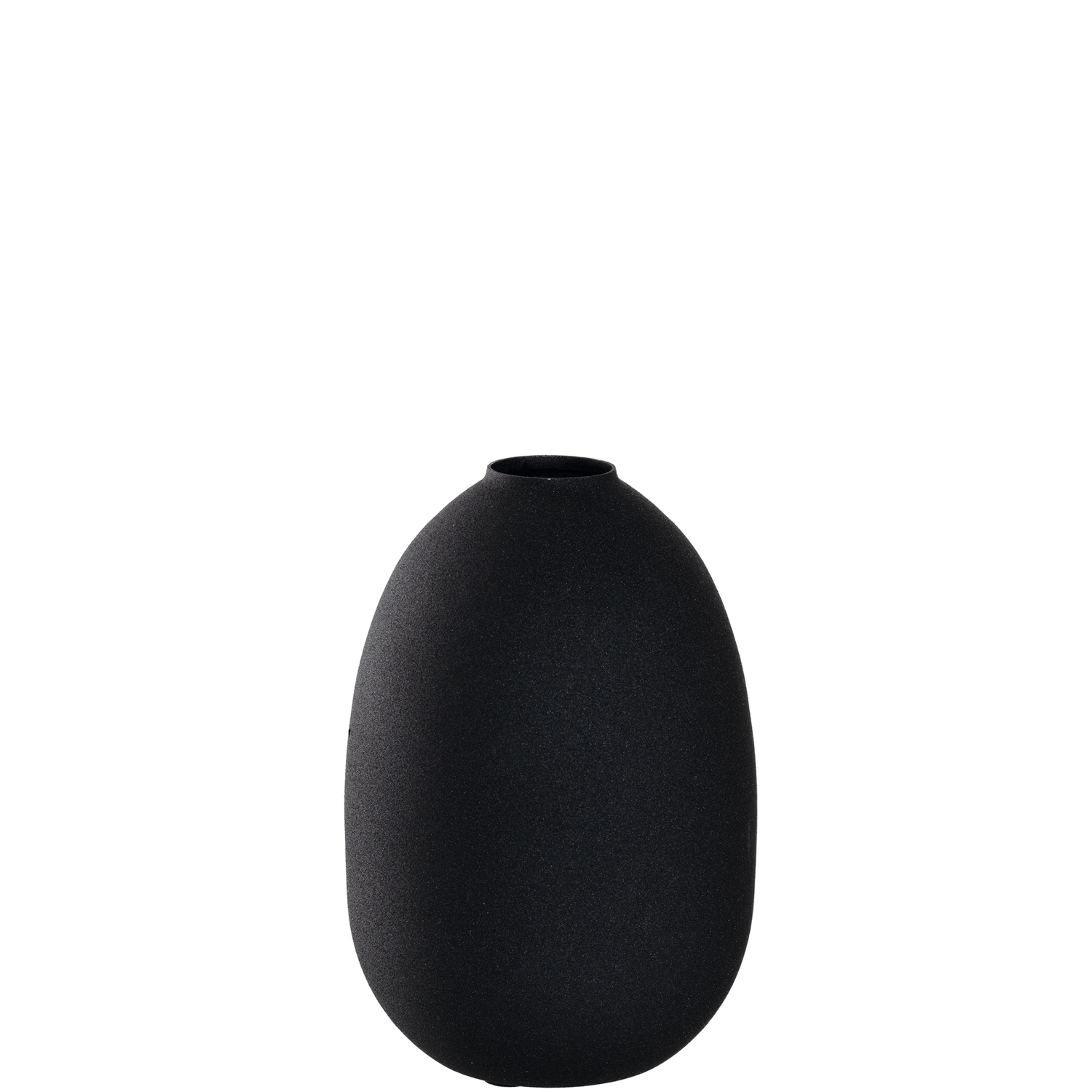 Vas 19 cm metall svart 19 cm