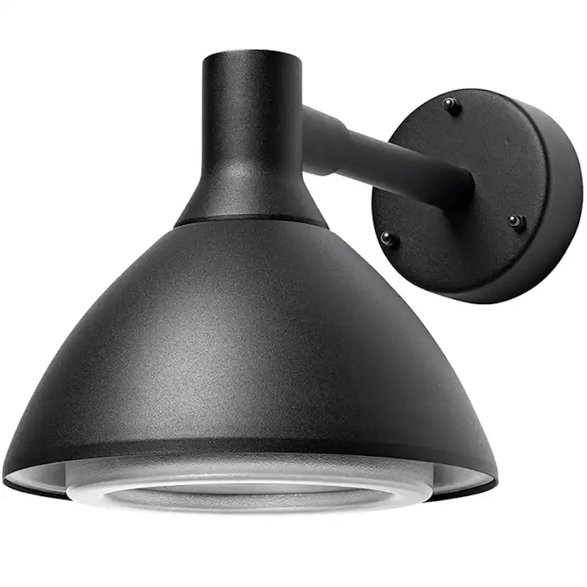 VÄGGARM ARK LED 800LM SVART Svart