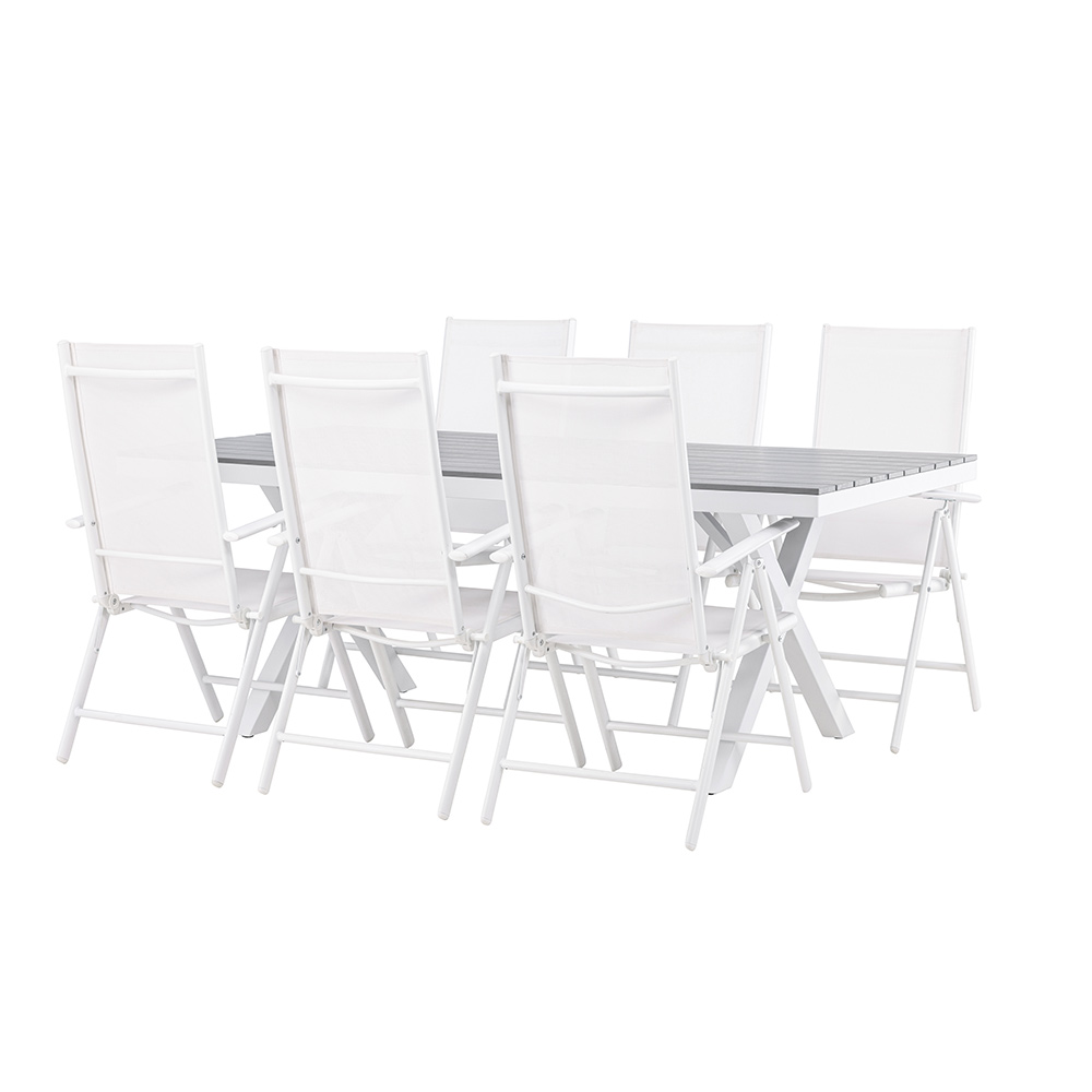Matgrupp Venture Home Garcia Bord med 6 Break Stolar