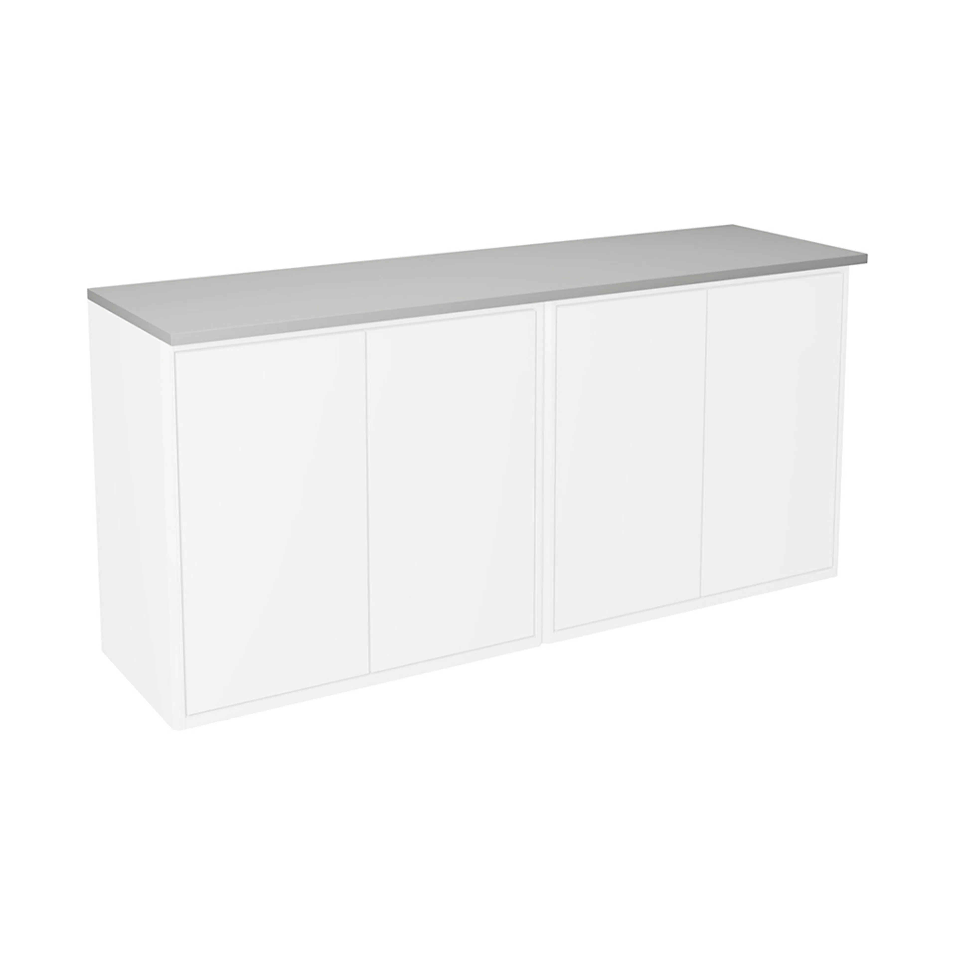 Toppskiva Gustavsberg Graphic Grå 120 cm Färg: Grå, Bredd: 1200 mm