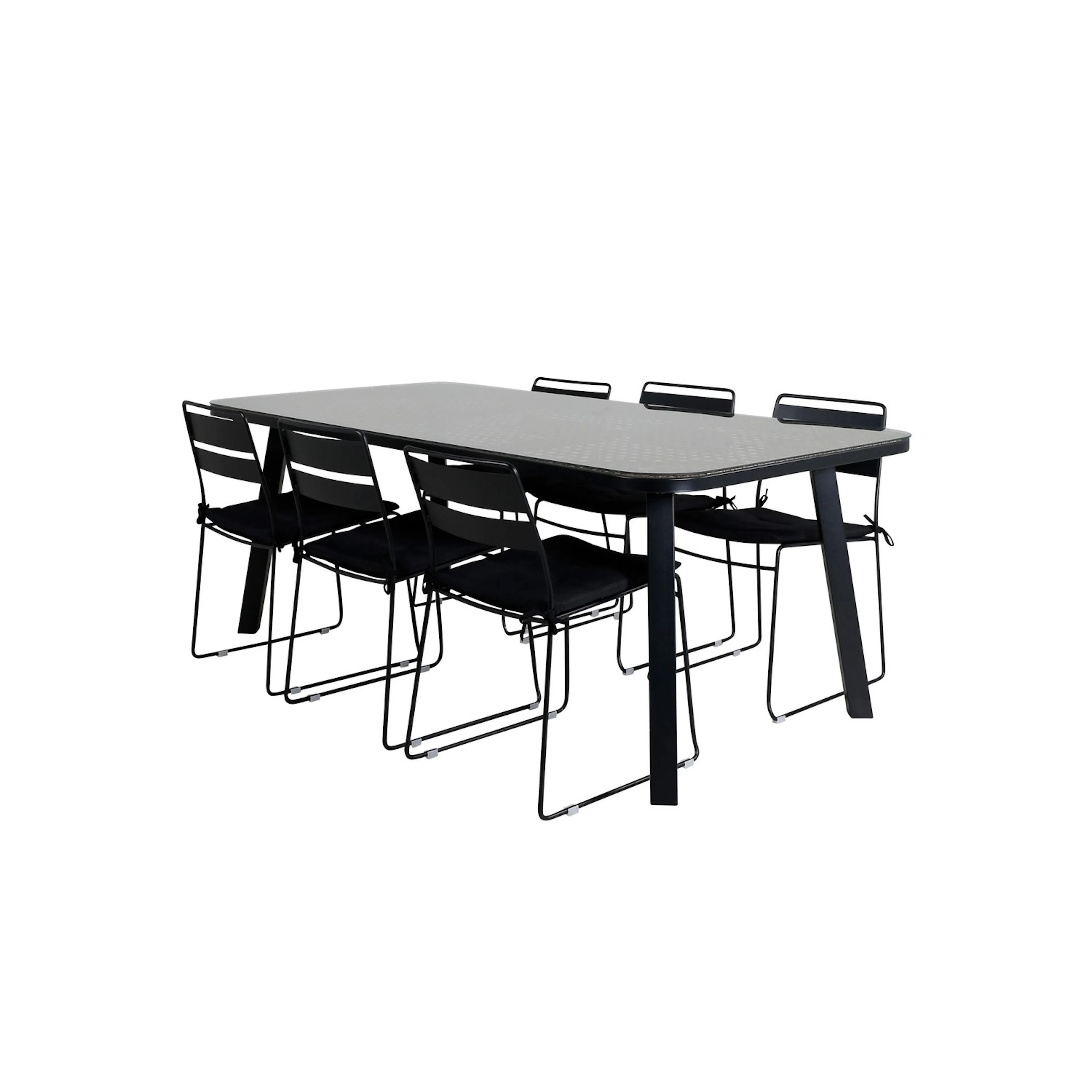 Matgrupp Venture Home Olle med 6 Legi Matstolar