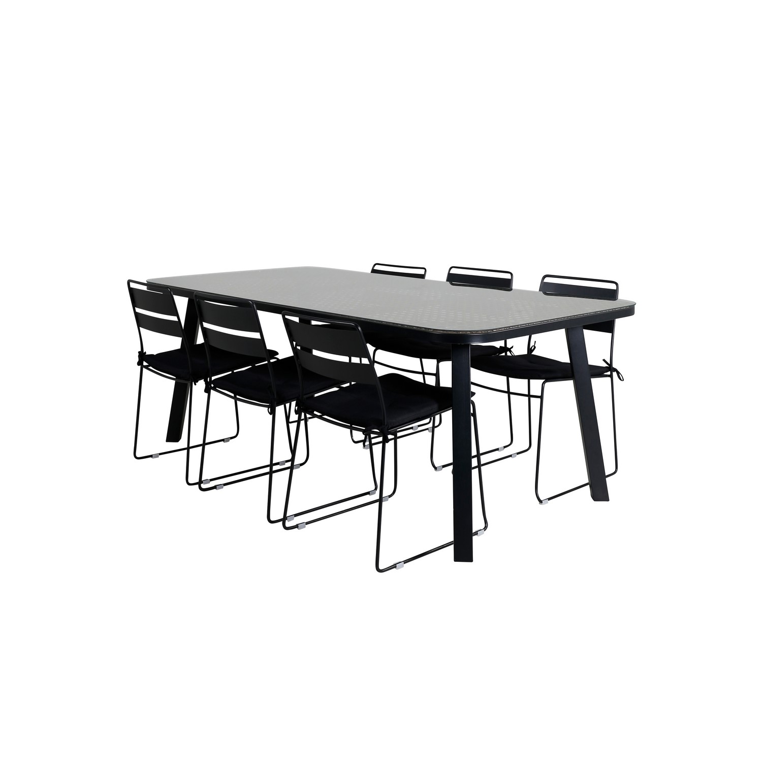 Matgrupp Venture Home Olle med 6 Legi Matstolar