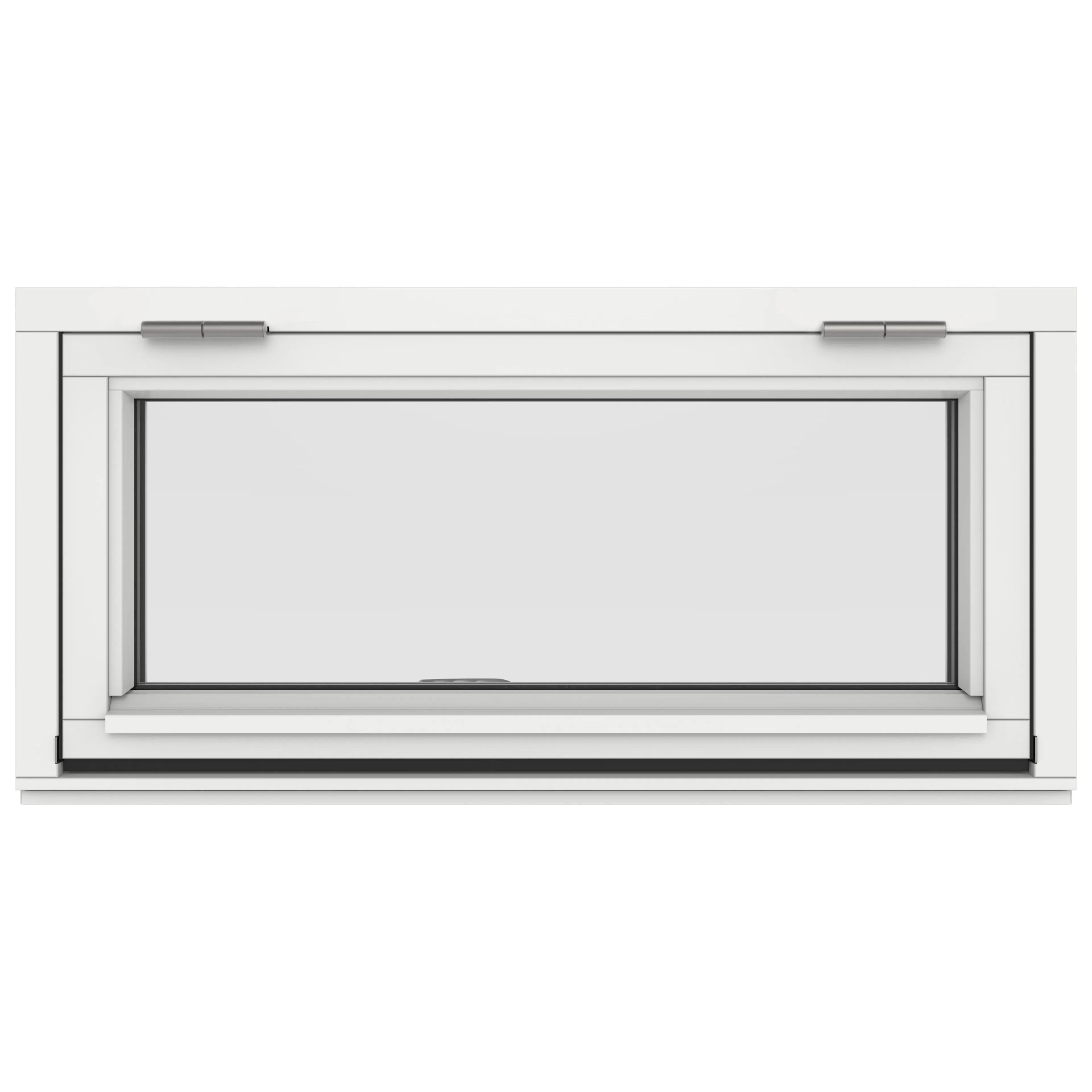 HFÖ Överkantshängt 3-Glas Trä 60x40 BxH 60x40 cm 3-glas Vitmålat