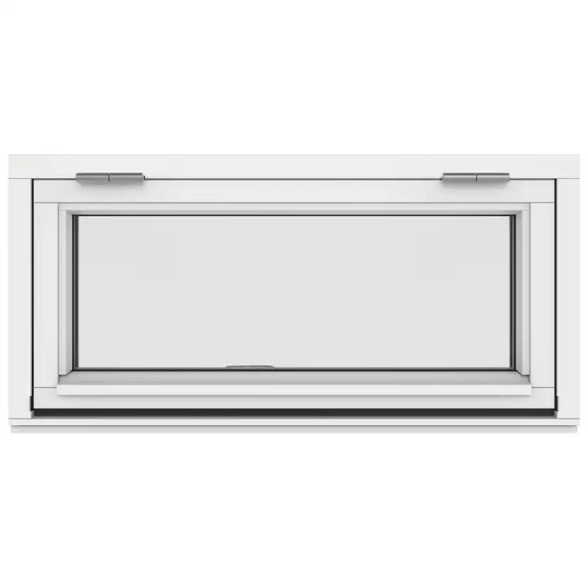 Överkantshängt Fönster Outline 3-Glas Trä