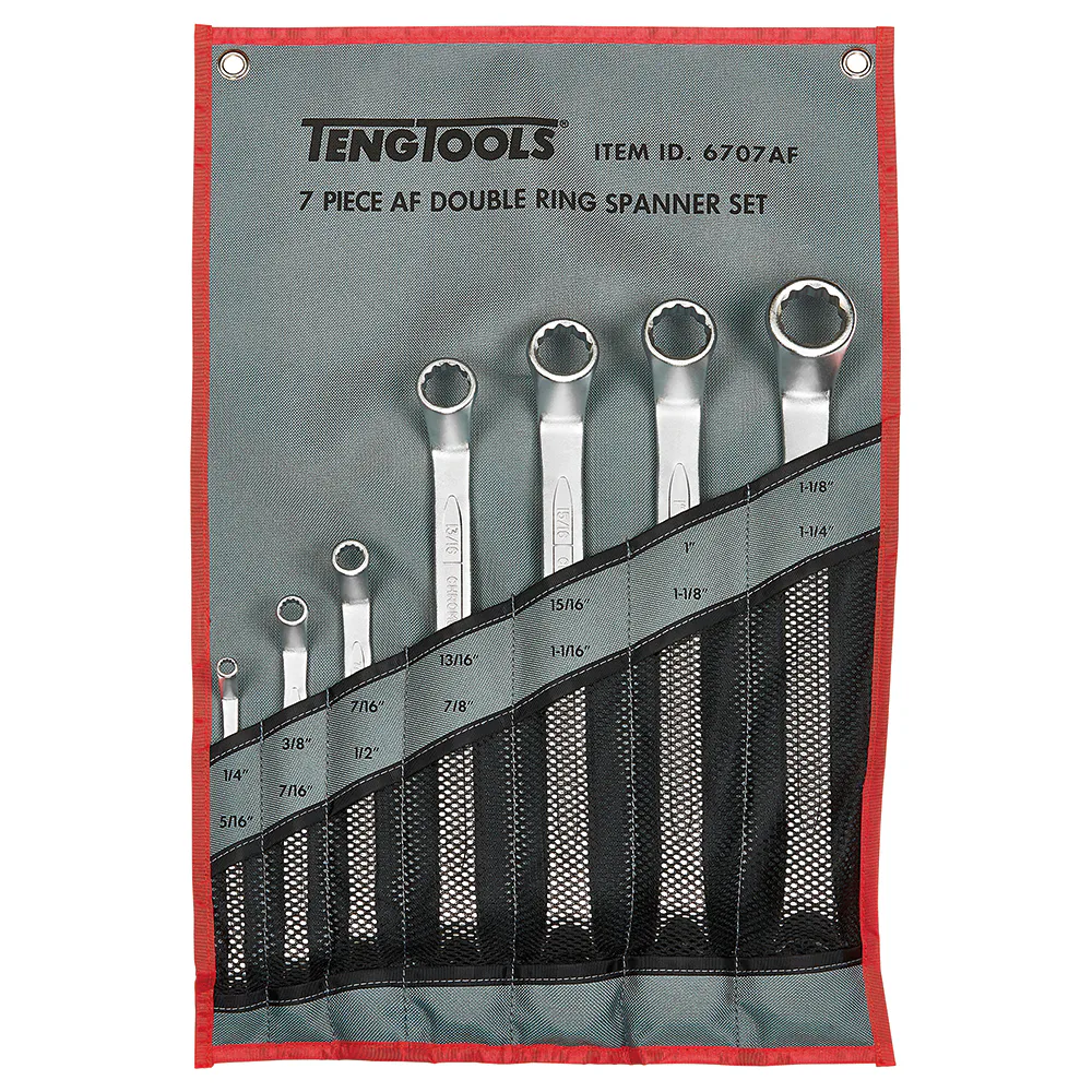 Ringnyckelsats Teng Tools 6707AF