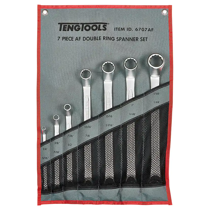 Ringnyckelsats Teng Tools 6707AF