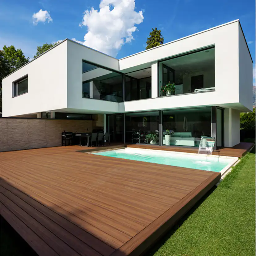 Komposittrall Kirkedal Heimdal Oak/Hardwood