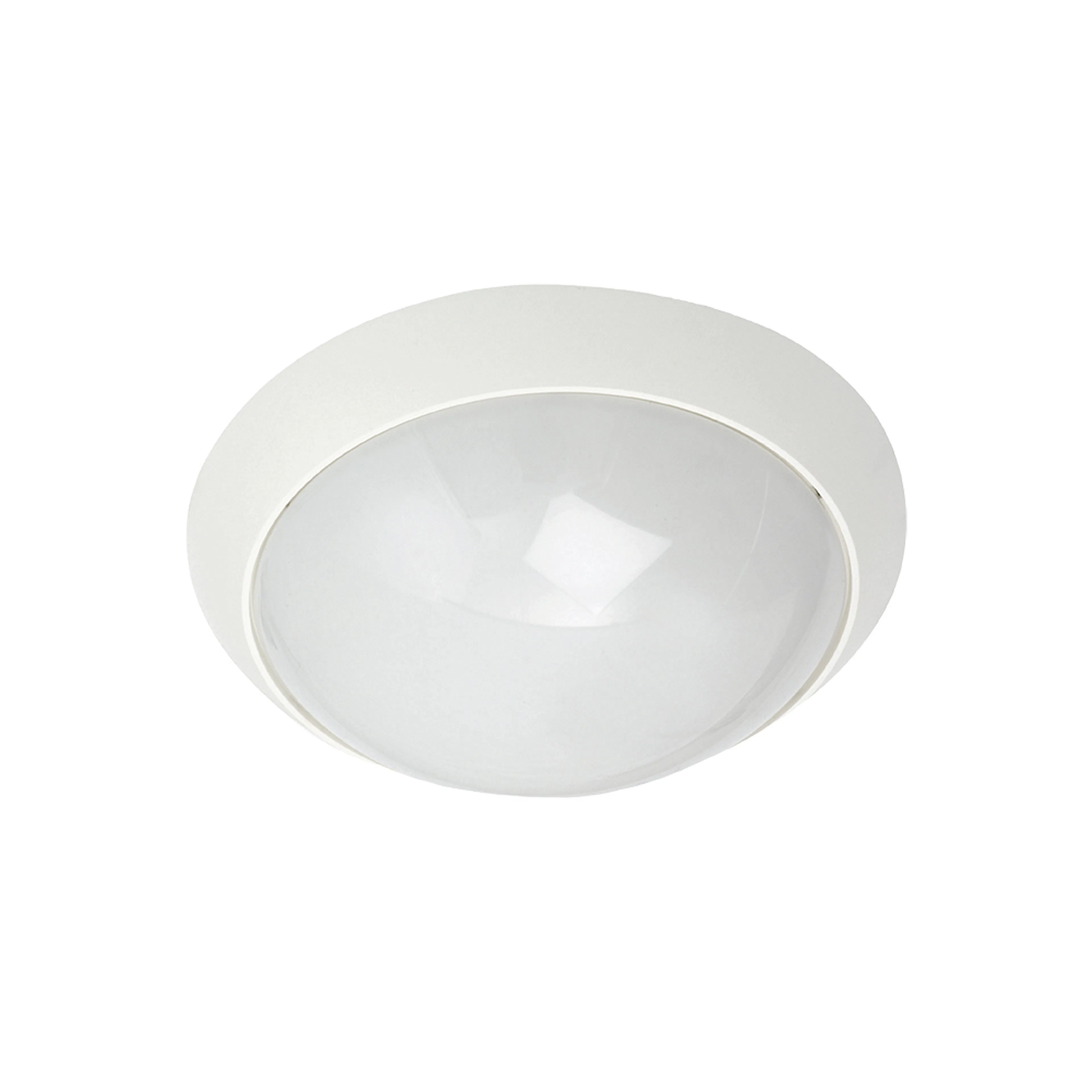 PLAFONDARMATUR ENOK LED 10W 650LM 3000K IP44 LED VIT 181193 utan Sensor