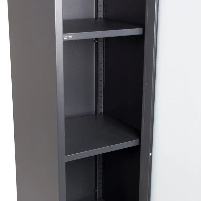 Högskåp Venture Home Acero Svart Förvaringsmöbel 150 cm