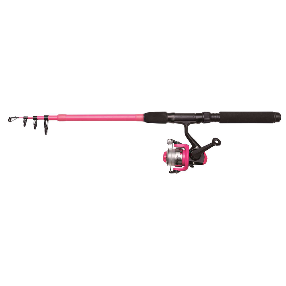 Fiskespö Kinetic Lille Viking Go Fishing Spin 5,6 Fot Röd
