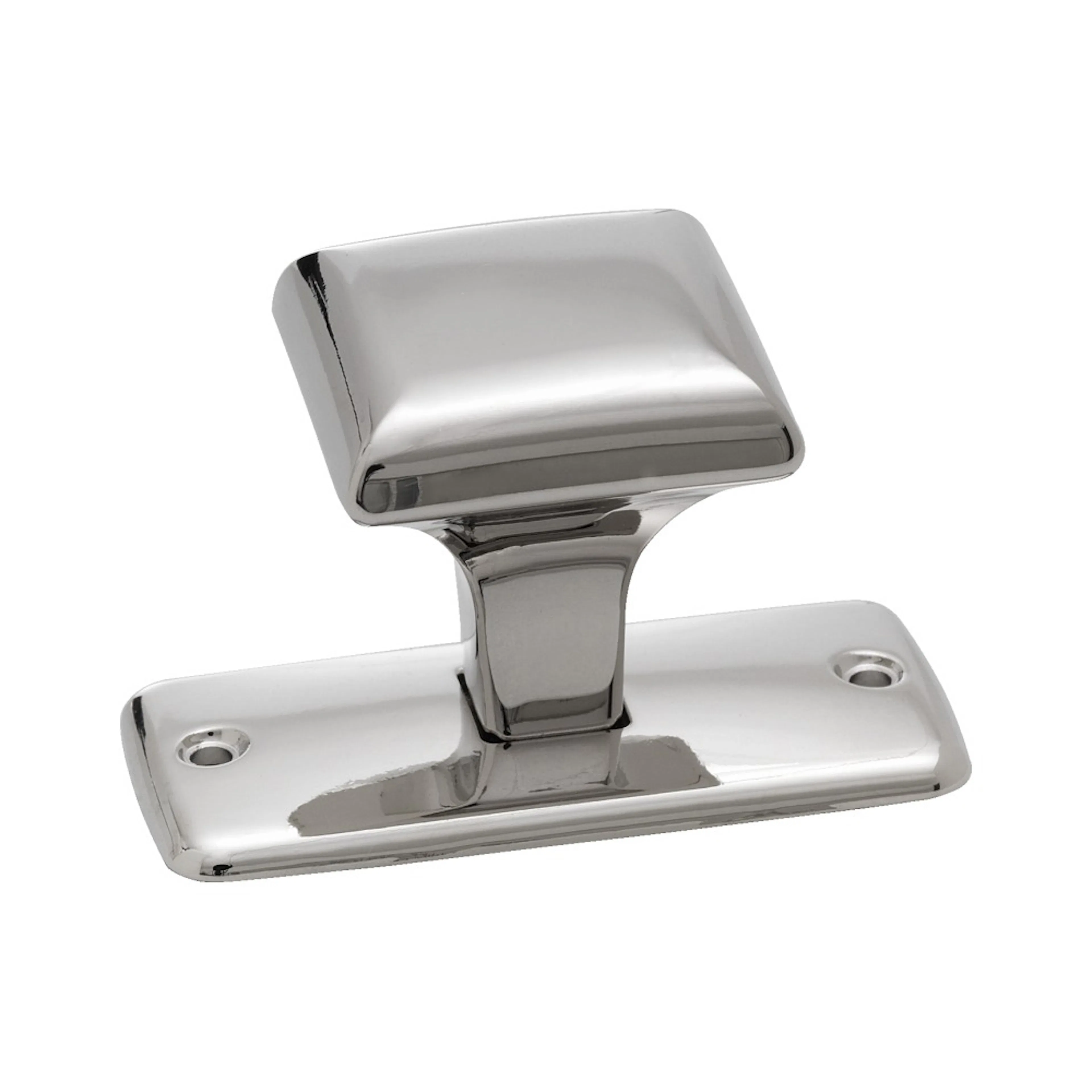 Knopp Beslag Design Platta 25568 Förnicklad