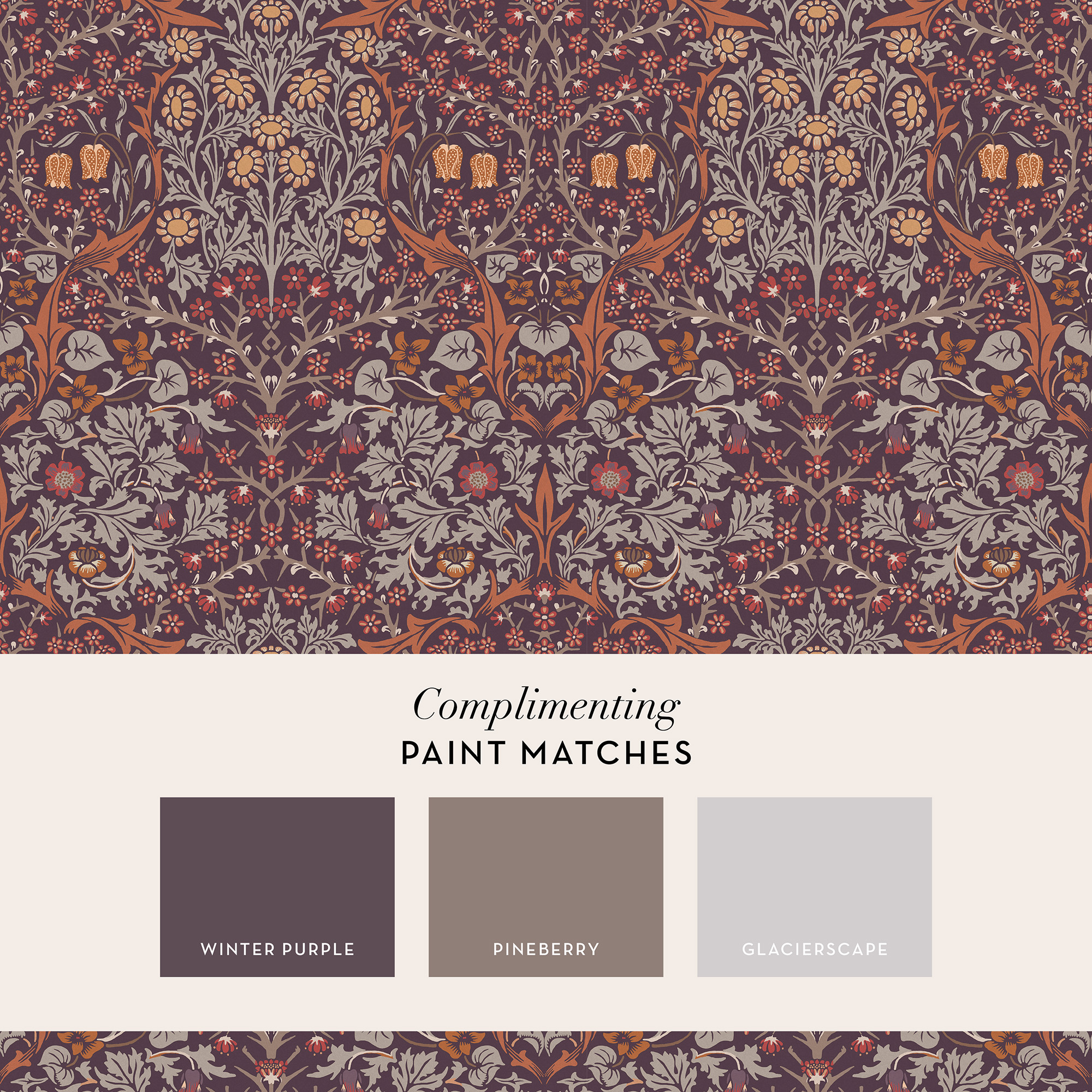 Tapet William Morris At Home Blackthorn 124249