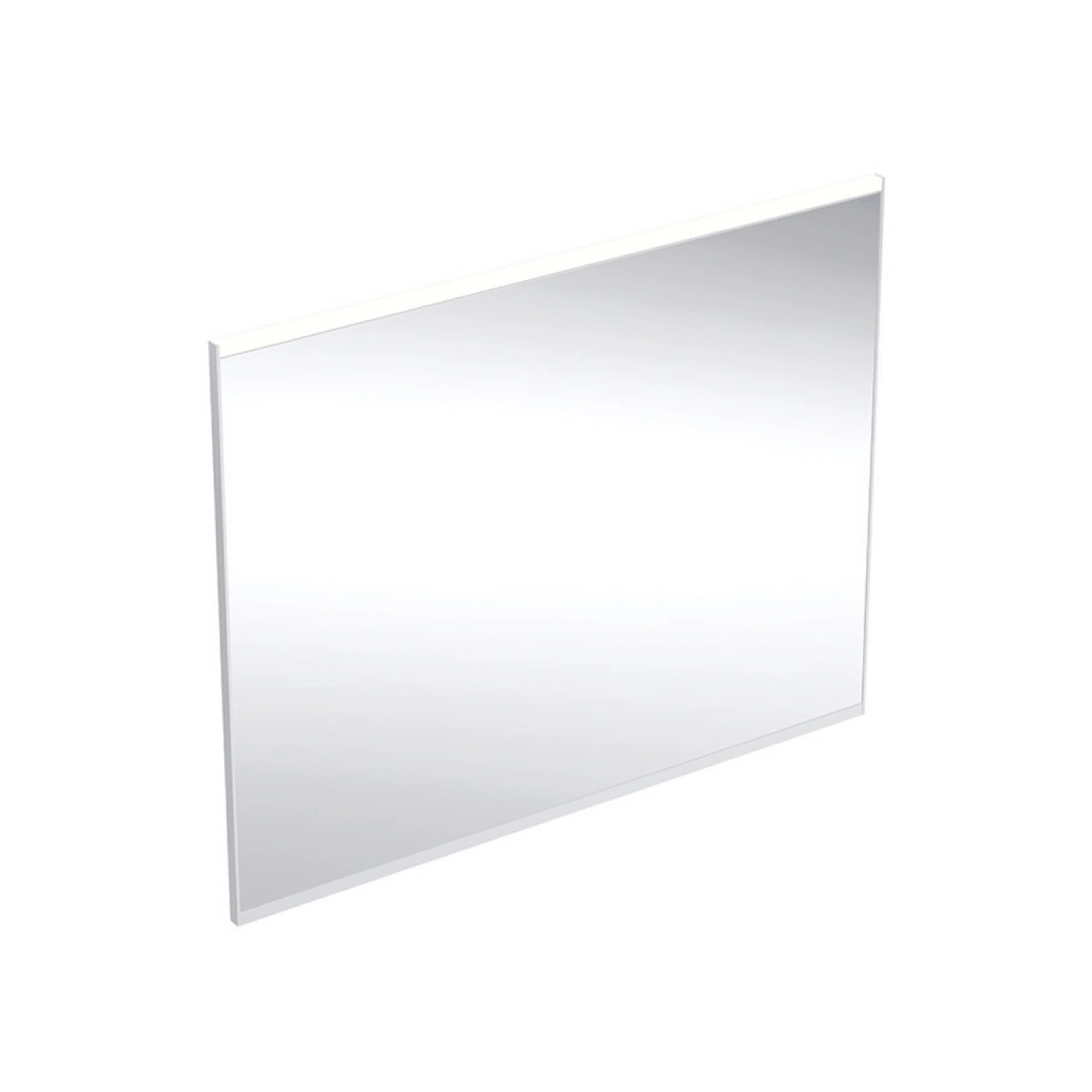 Ifö Option Plus Square med direkt och indirekt belysning Aluminium, Bredd: 90 cm