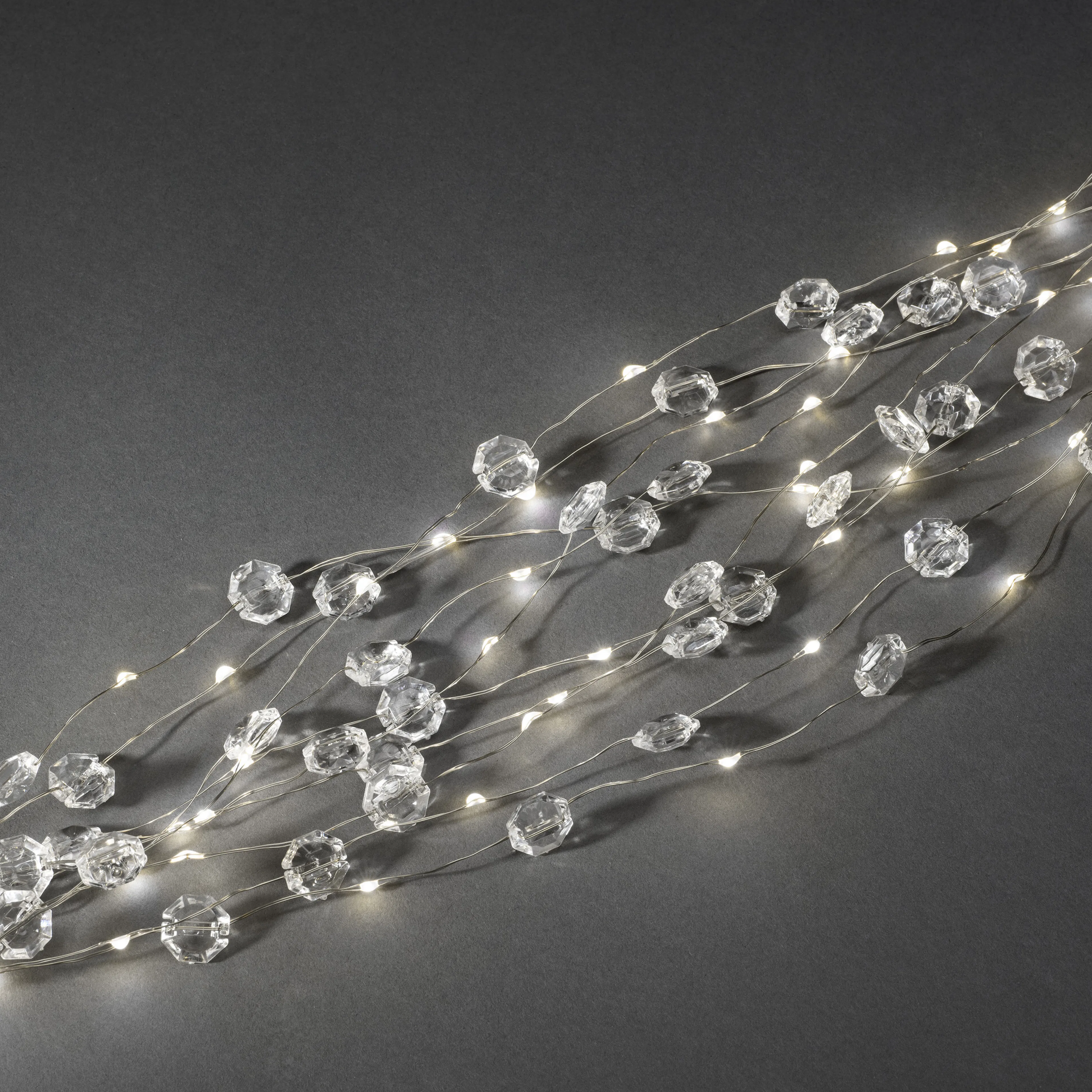 Ljusslinga Gnosjö Konstsmide Prismor Micro-LED