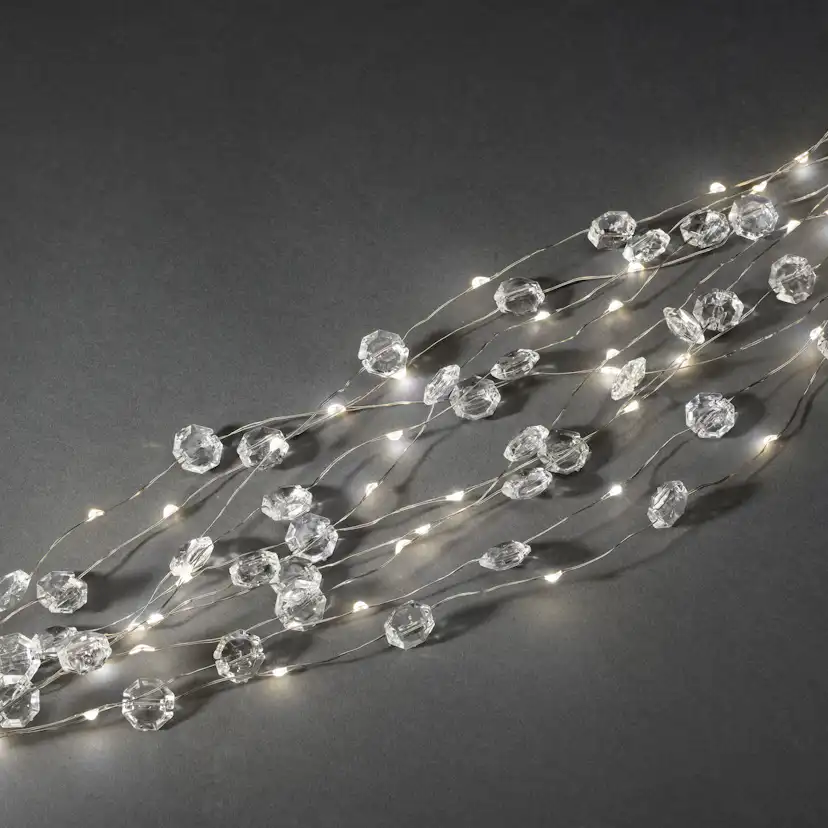 Ljusslinga Gnosjö Konstsmide Prismor Micro-LED