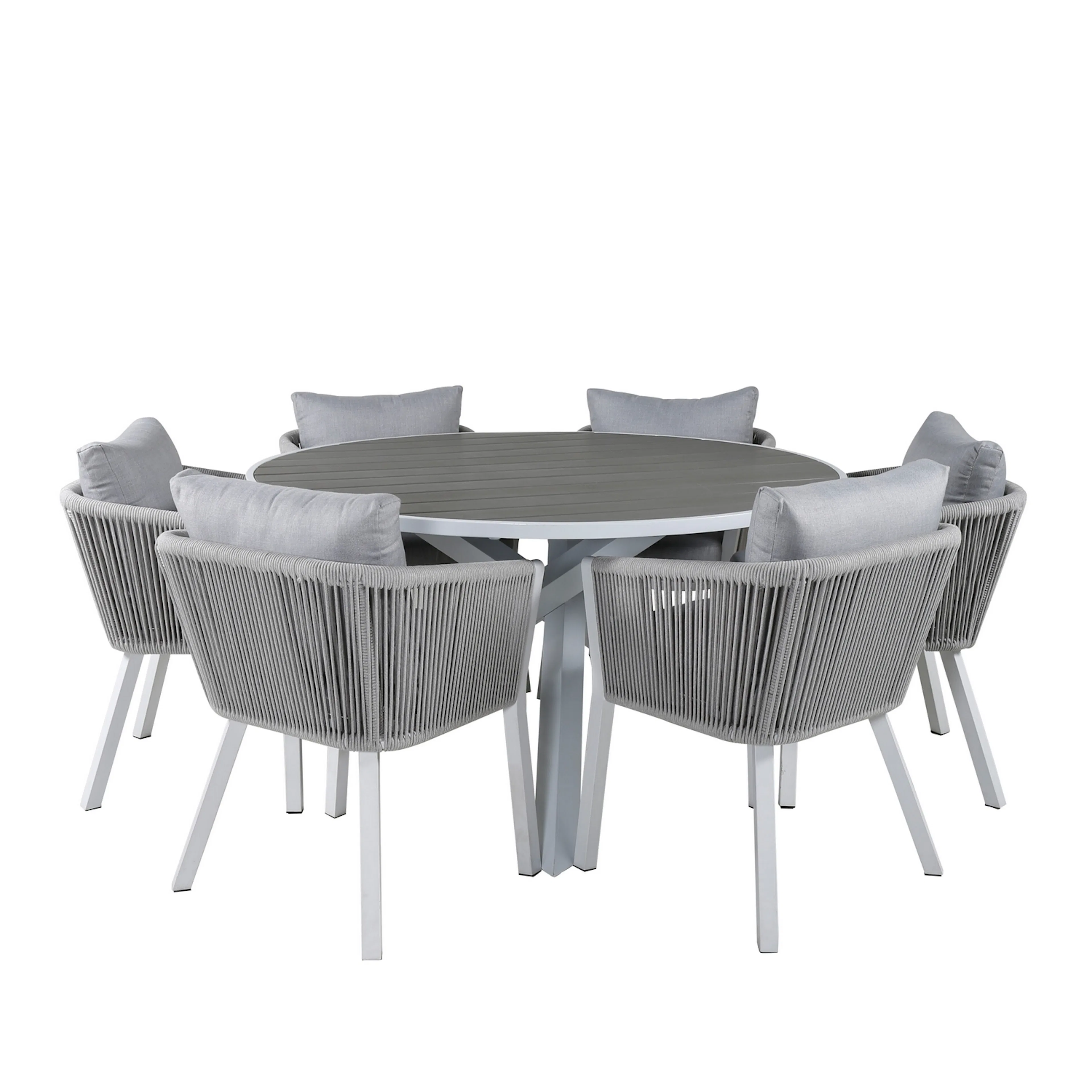 Matgrupp Venture Home Pincy med 6 Virya Matstolar