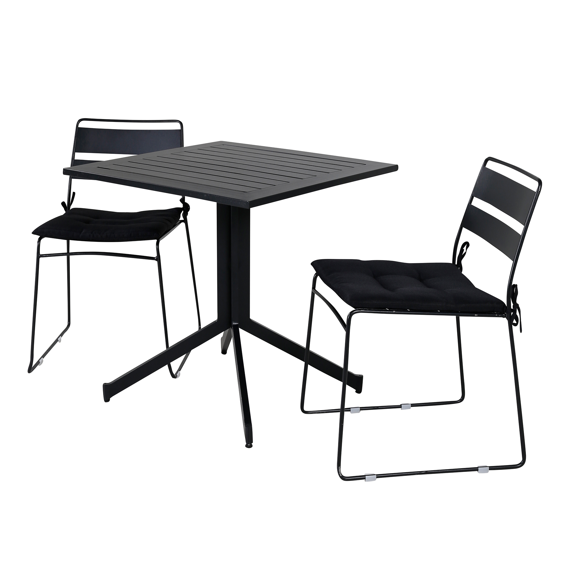 Cafégrupp Venture Home Wella med 2 Lumo Trädgårdsstolar Utomhus