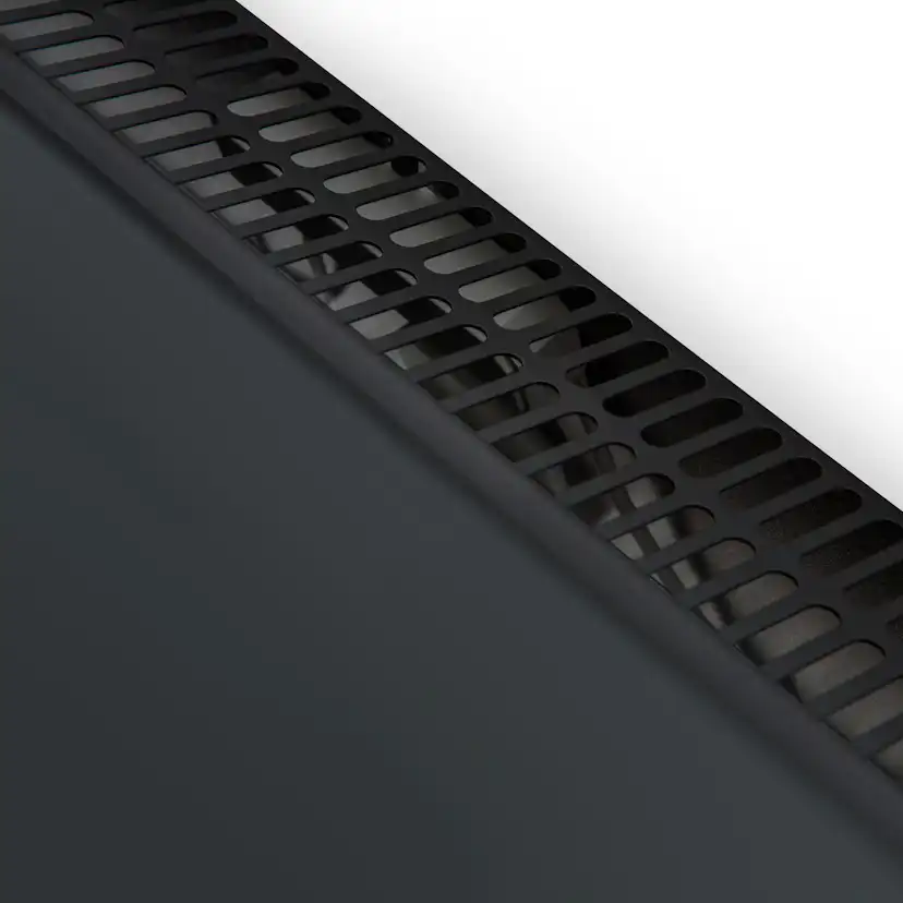 Elelement Adax Neo L KWT WiFi Svart Höjd 210mm Djup 87mm 230V Stickkontakt Effekt: 1000 W