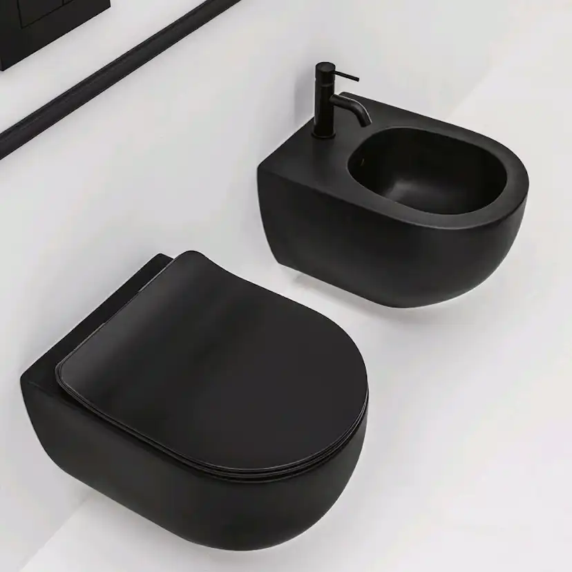 Vägghängd Toalettstol Lavabo Glomp Mini Rimless