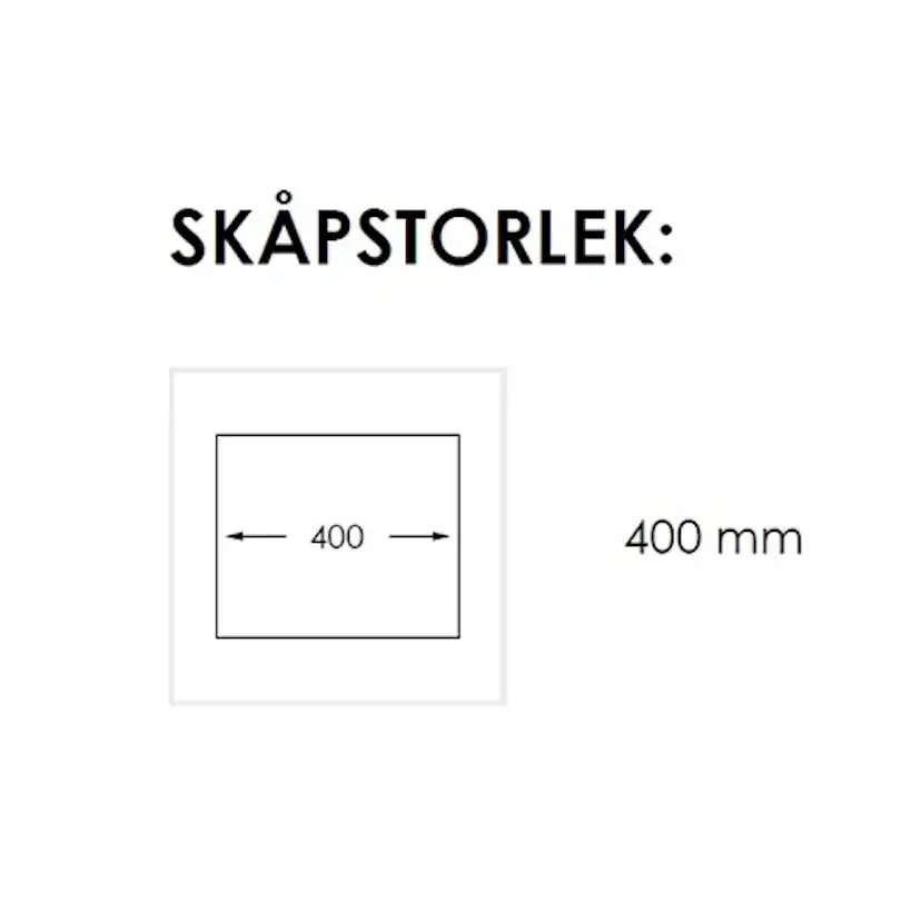Diskho Nordic Tech Zirkon 340 Rostfri Enkel med Korgventil & Vattenlås