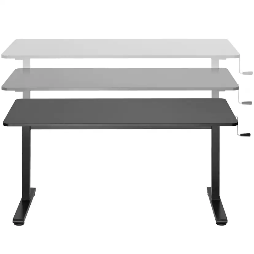 Höj-/sänkbart Skrivbord LogiLink Manuellt 140x60 cm