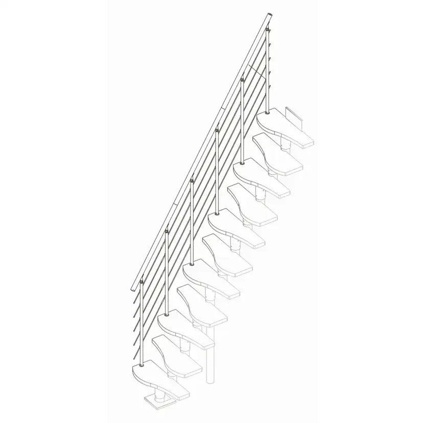 Extra Räcke Dolle Shape6 Komplett Ek Oljad
