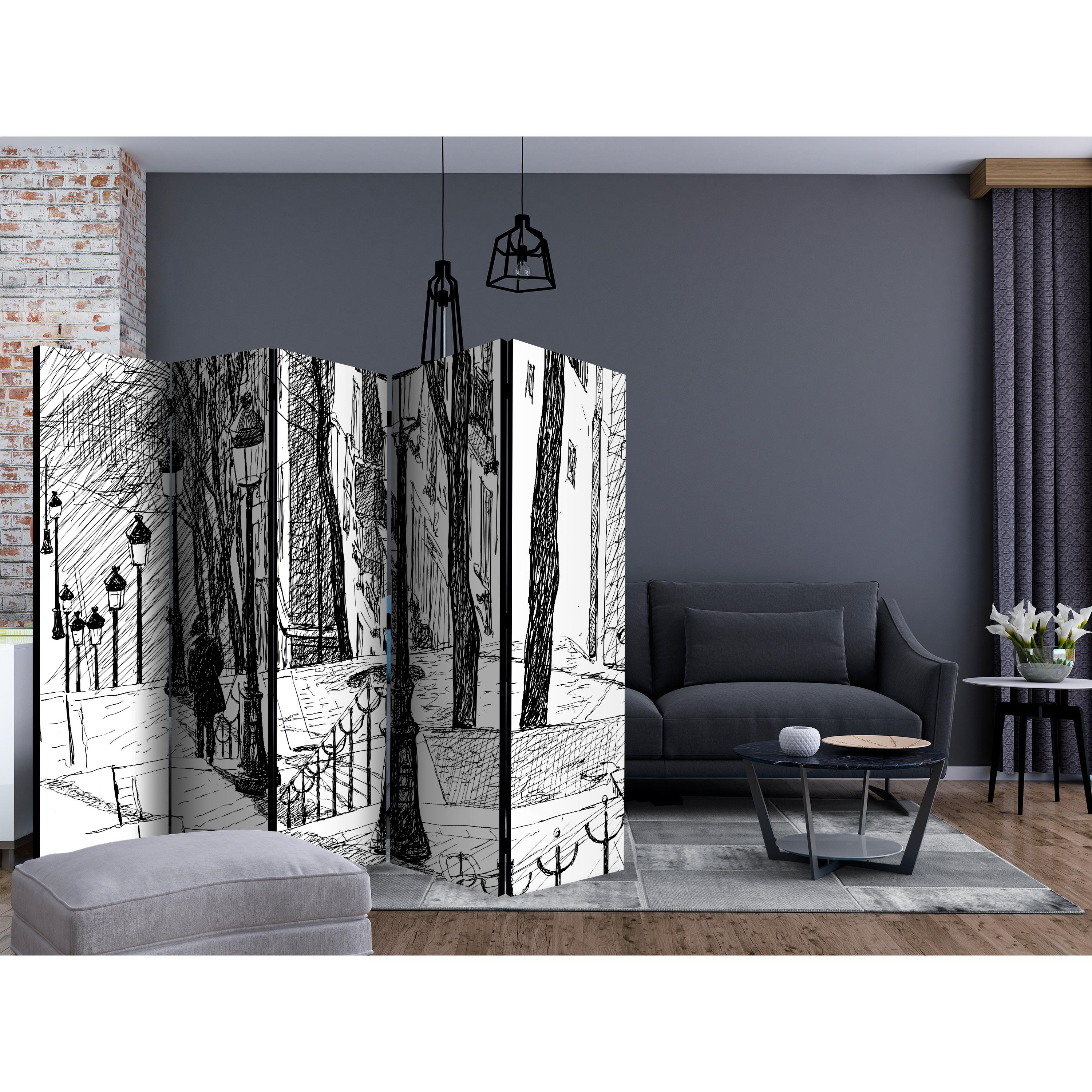 Rumsavdelare Arkiio Stairs Montmartre II 225x172 cm