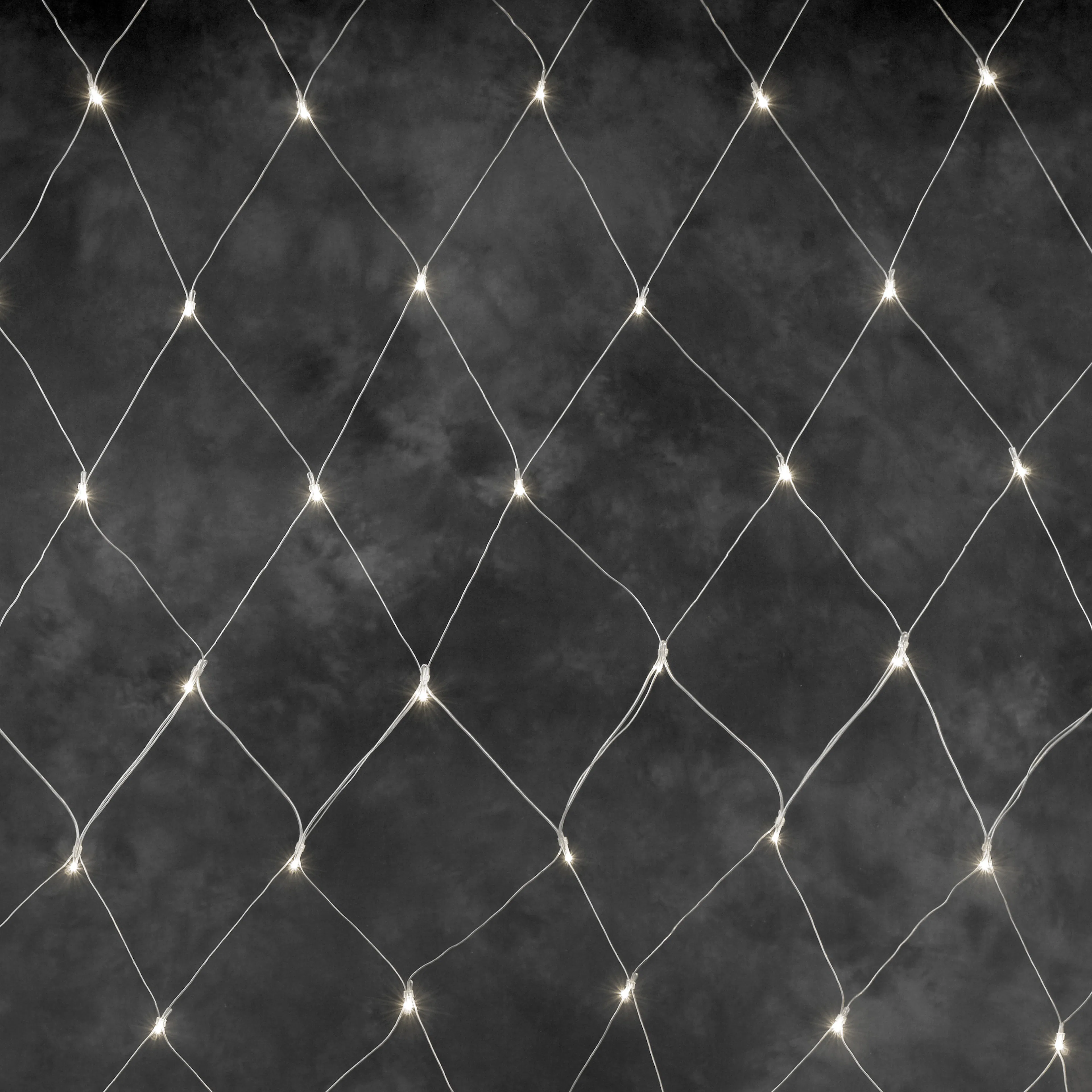31V nät 104 LED Varmvit/Transparent