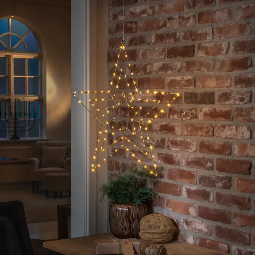 Adventsstjärna Gnosjö Konstsmide 112L LED Metall