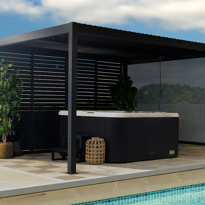 Pergola Jabo Tylösand 3x4 m Lamelltak