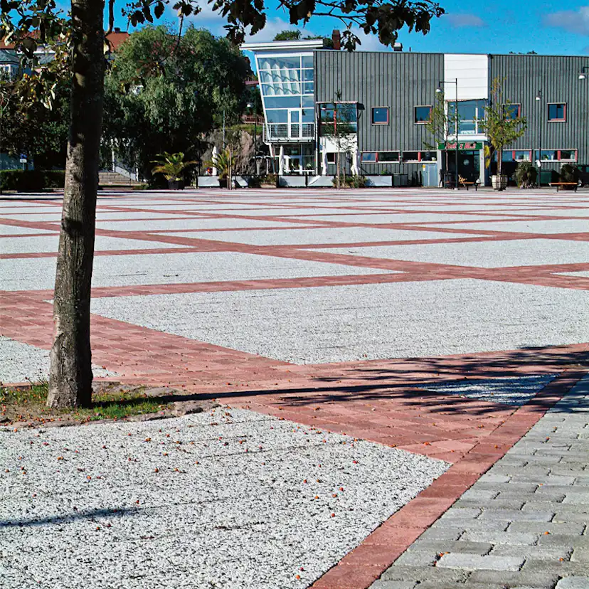 Platta S:t Eriks Frilagd