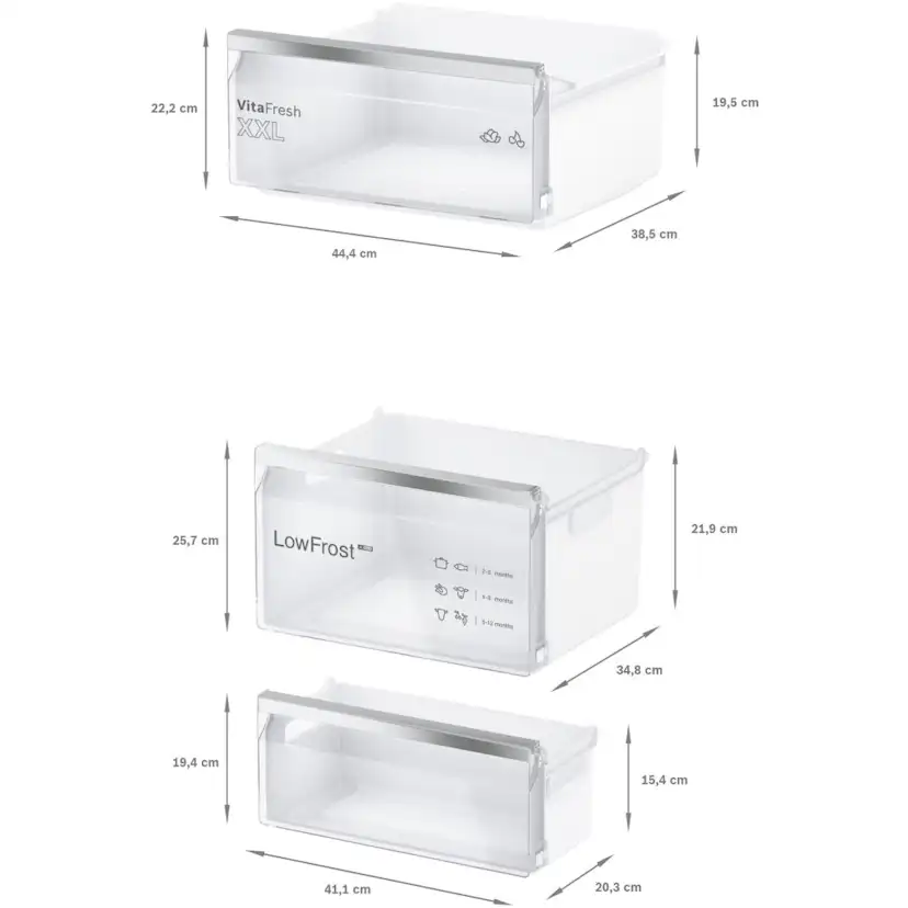 Kyl/Frys Bosch KIV87VFE0 Serie 4 Integrerad